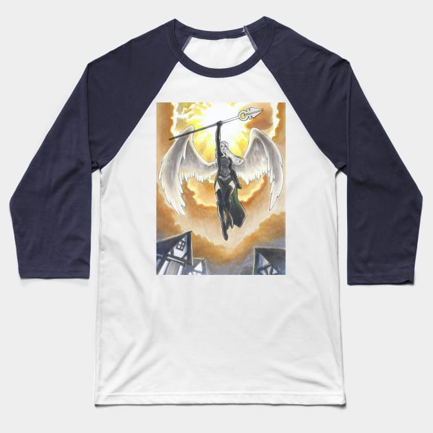 Archangel Avacyn Baseball T-Shirt by KaylaNostrade